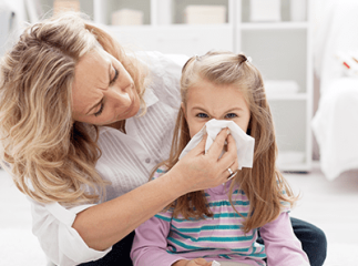 Rhume ou coronavirus enfant